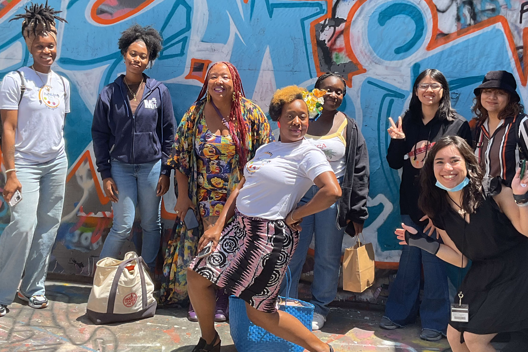 Pulse Art team go to visit Otis College of Art and Design.