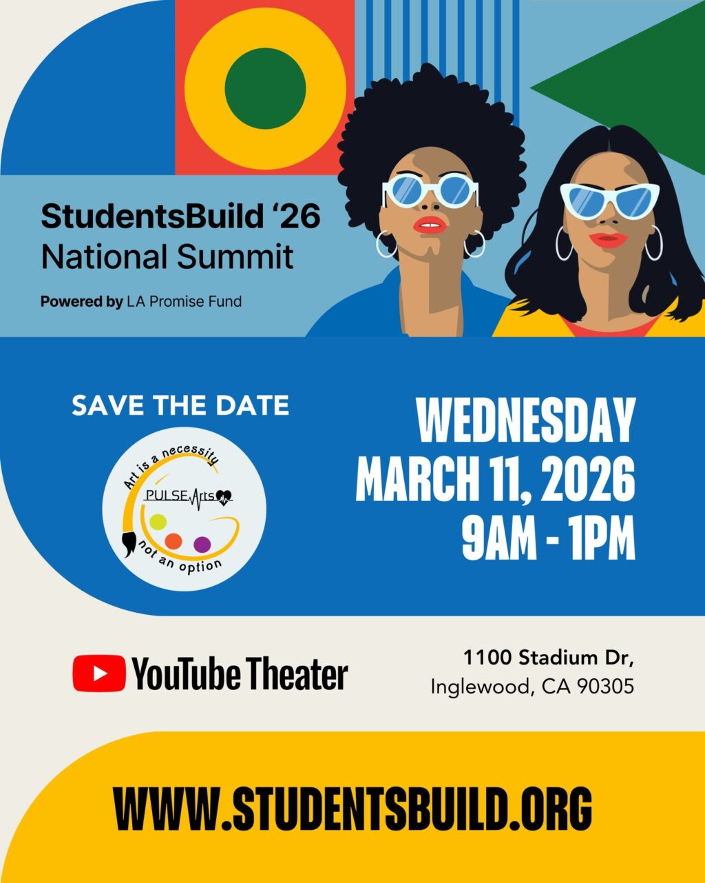 Instagram post from pulseartsla. This post is in position 1.